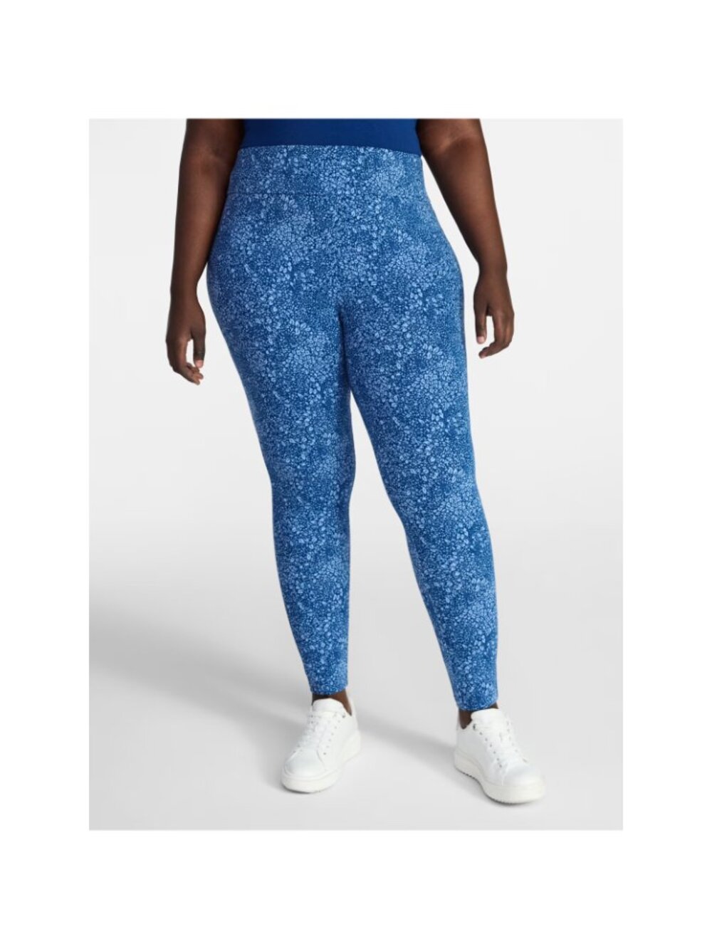 Terra & Sky Women Plus High Waist Ankle Length Leggings Size 3X - Picture 3 of 6